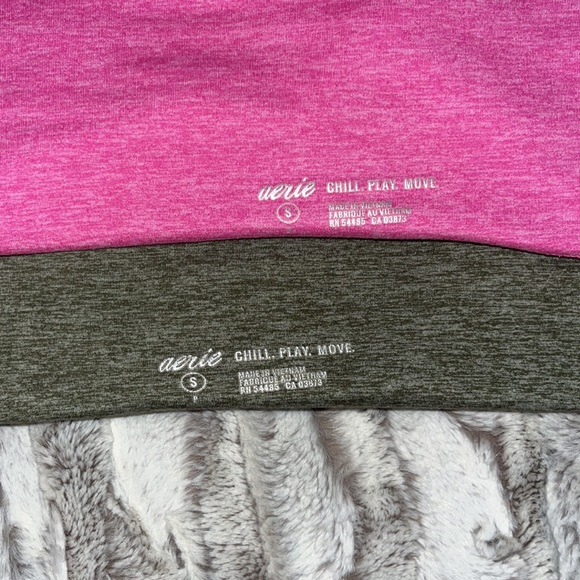 Two aerie lounge leggings. - Picture 3 of 3